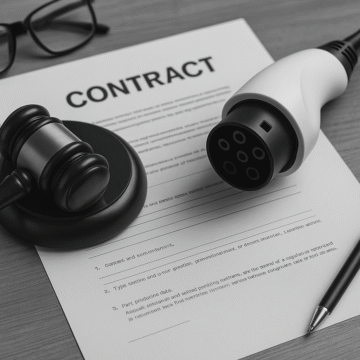 EV charger agreement