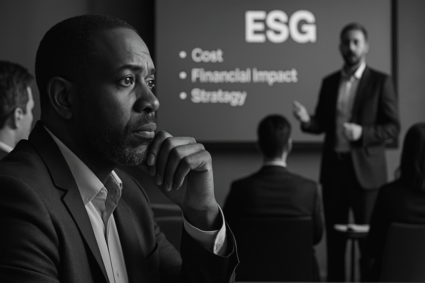 ESG cost of capital