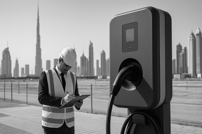 EV charger installation in Dubai