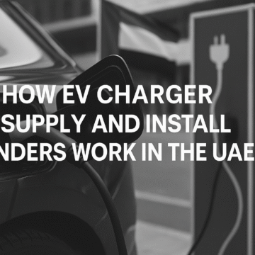 ev charger supply and install tenders uae