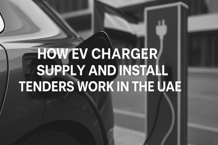 ev charger supply and install tenders uae