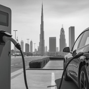 how to build an ev charging network uae