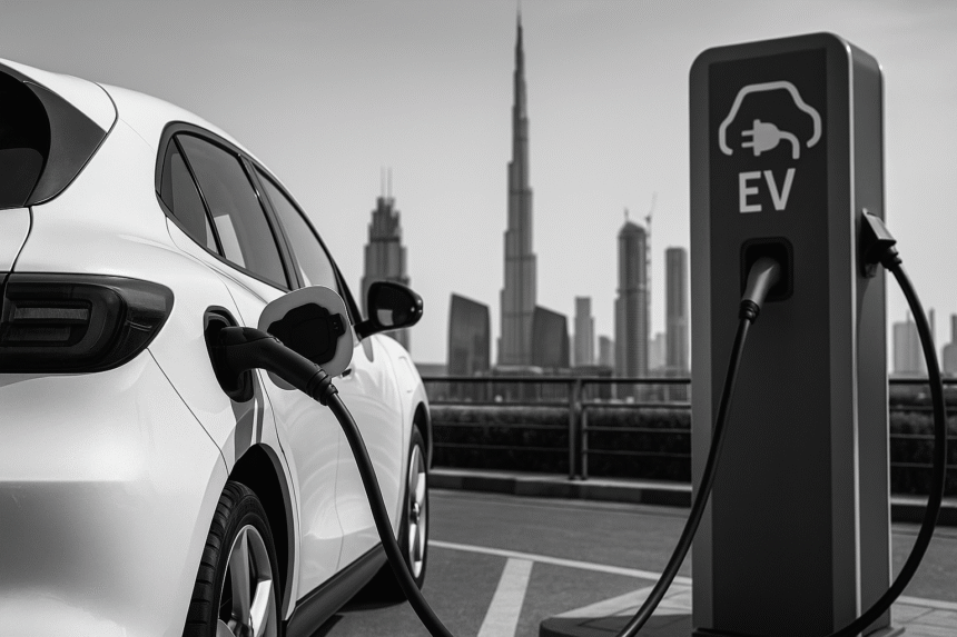 how to charge electric car in dubai