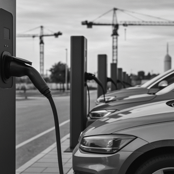 V charging station in the Middle East