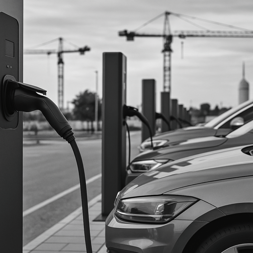 V charging station in the Middle East