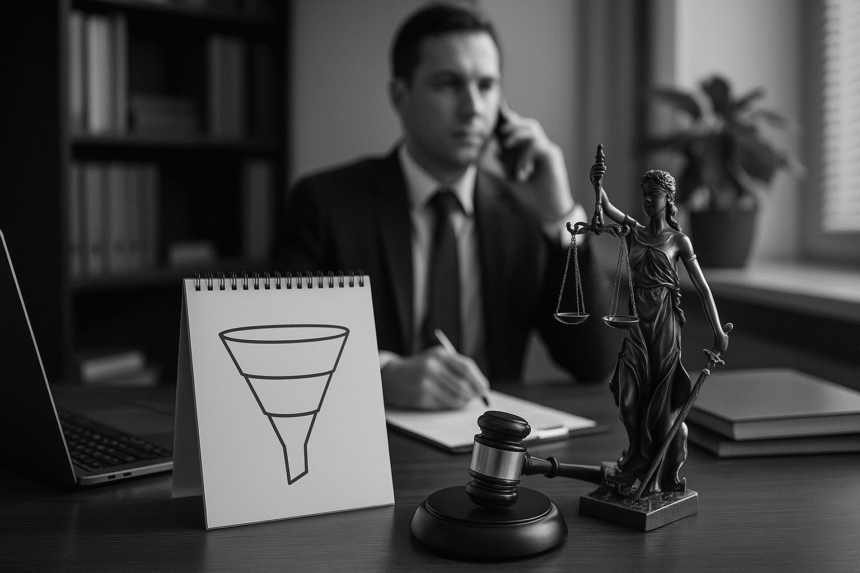 client acquisition funnel for B2B legal services