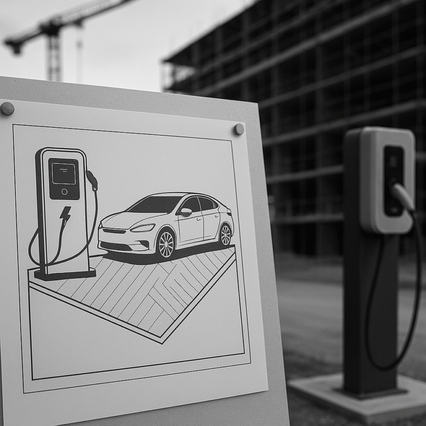 how to build electric car charging station