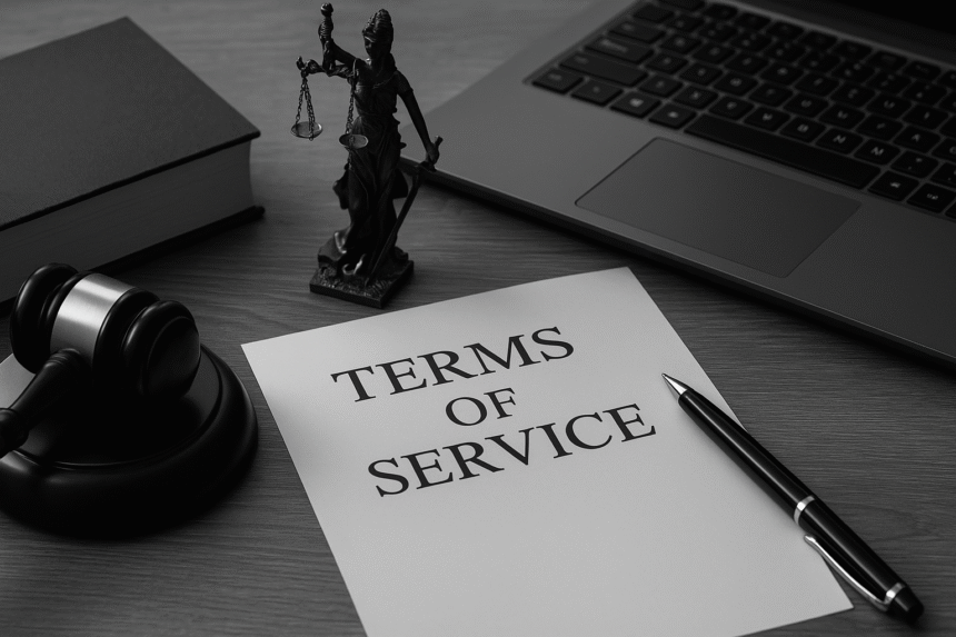 terms of service for online education platform
