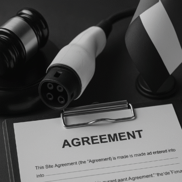site agreement for EV charging stations in the UAE