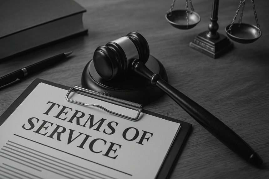 terms of service for SaaS platforms