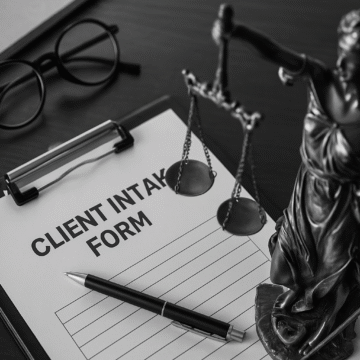 legal client intake form template