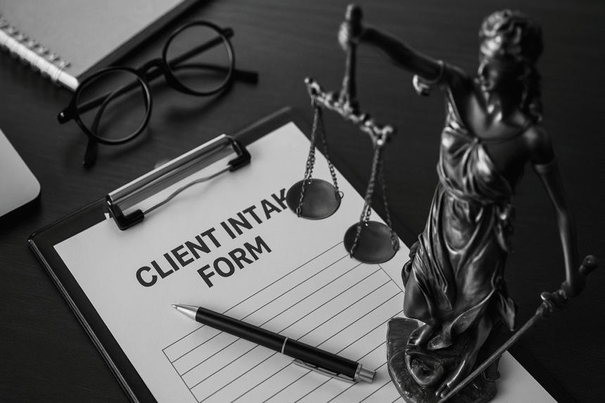legal client intake form template