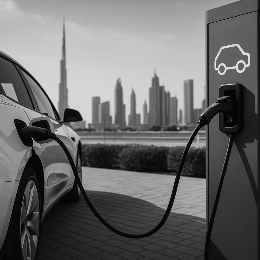 is ev charging free in dubai