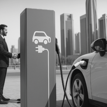 public-private partnership ev charging uae