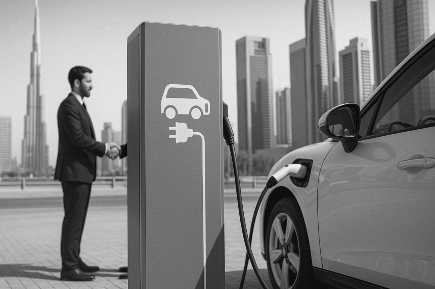 public-private partnership ev charging uae