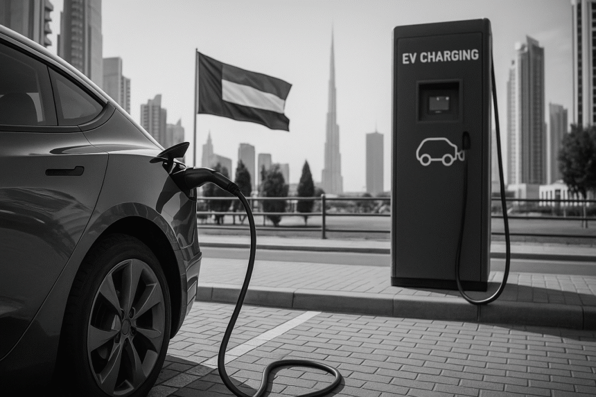 ev charging price uae