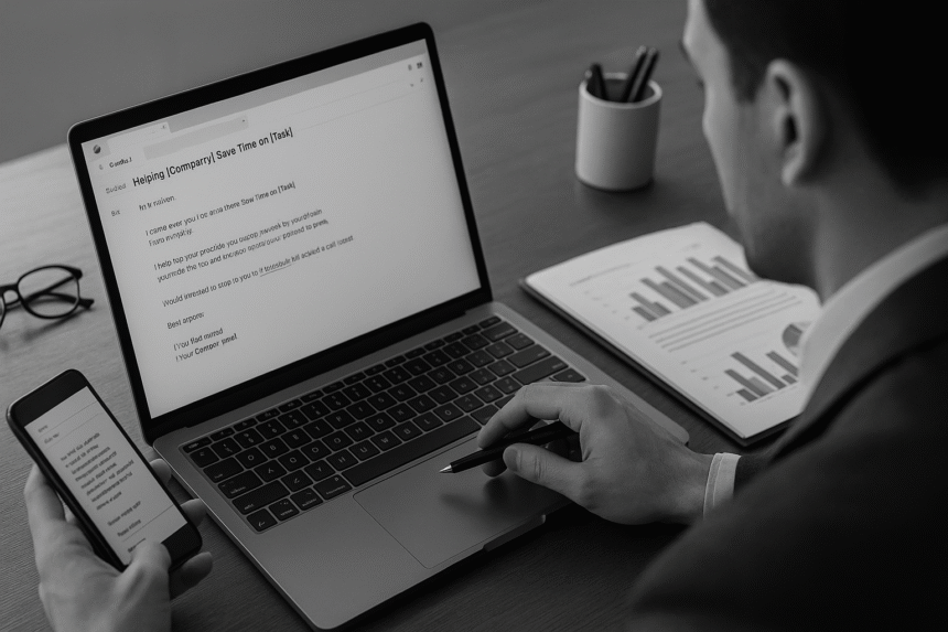 cold outreach email for professional services