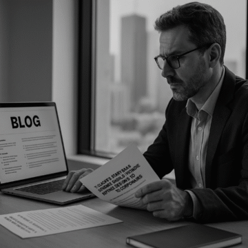 blog post generated multiple B2B leads