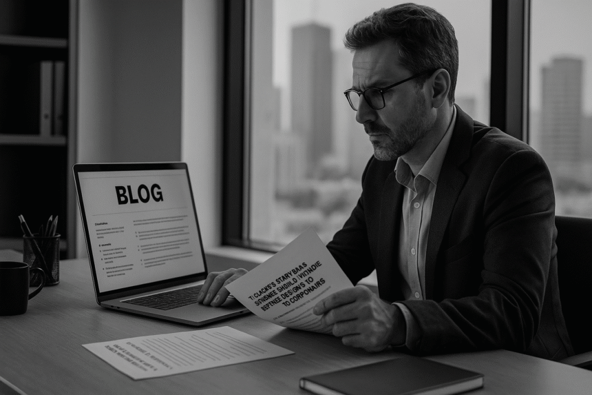 blog post generated multiple B2B leads