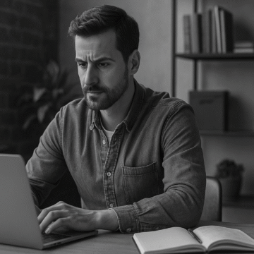 Remote team member designing operational workflows, capturing how a remote team built operational systems without hiring managers