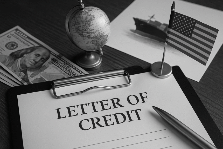 Letter of Credit financial document in global trade
